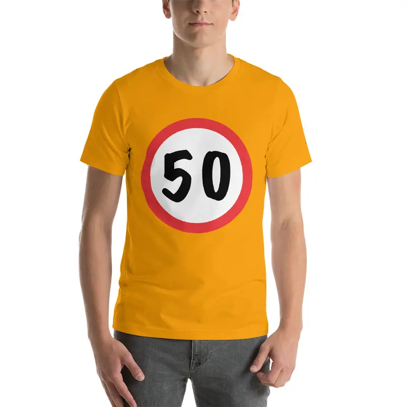 T-Shirt 50, Abraham, Jarige Job, birthday