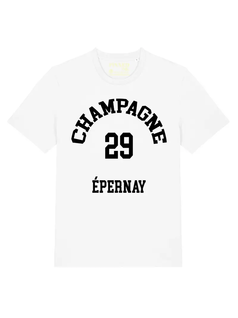 T-shirt Champagne Epernay Black