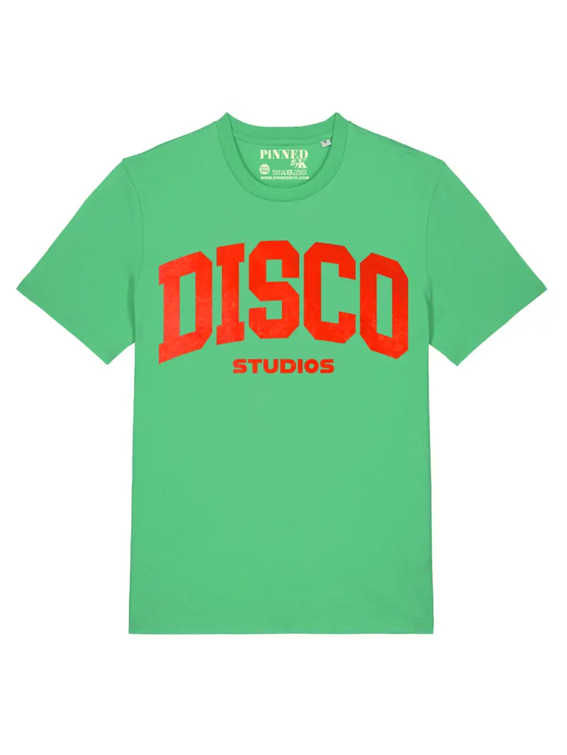 T-shirt Disco Studios Neon Orange Velvet