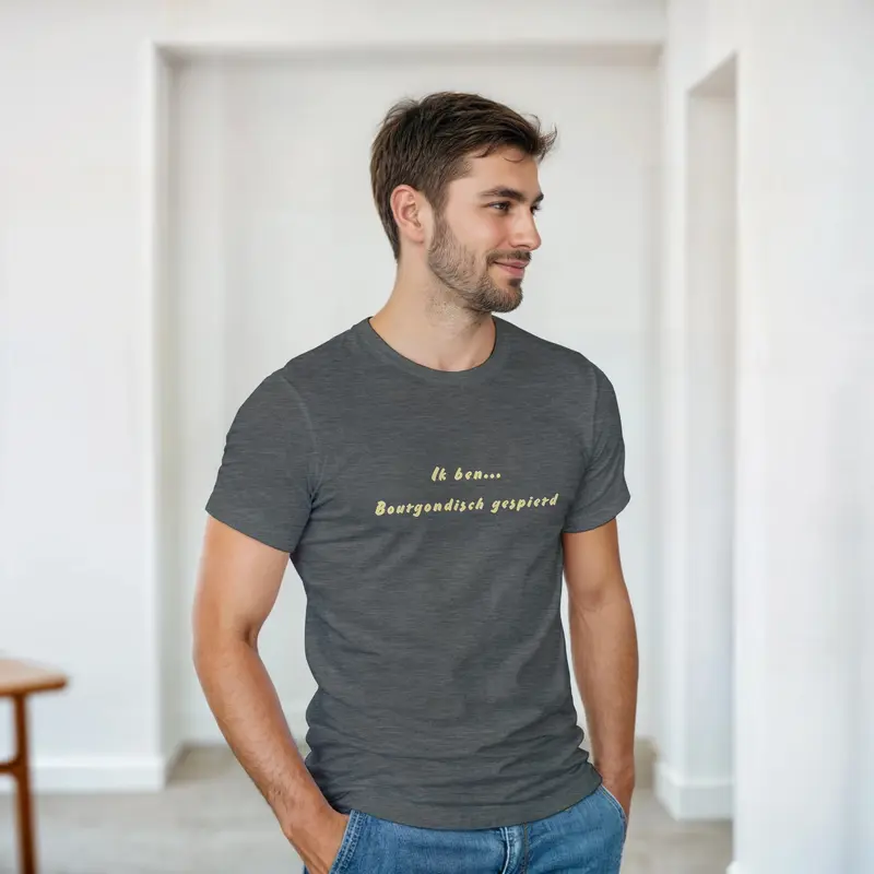 T-shirt "Ik ben Bourgondisch Gespierd" 🍻😄