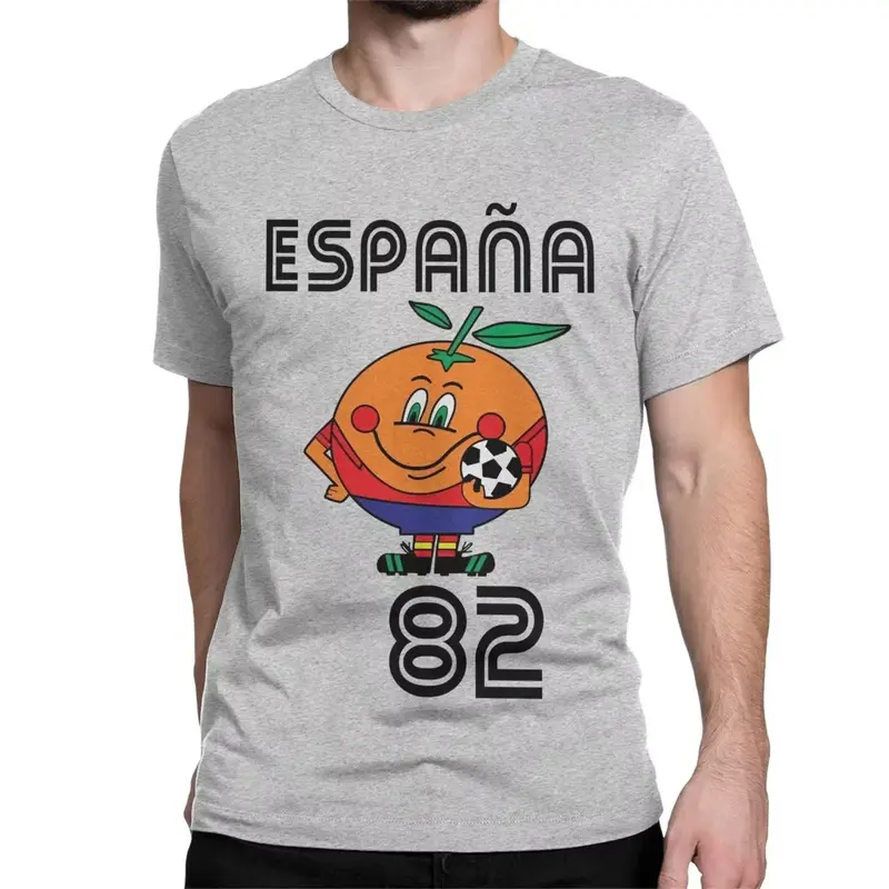 T-Shirt Spanje 82 – Retro Voetbalshirt met Iconische Print