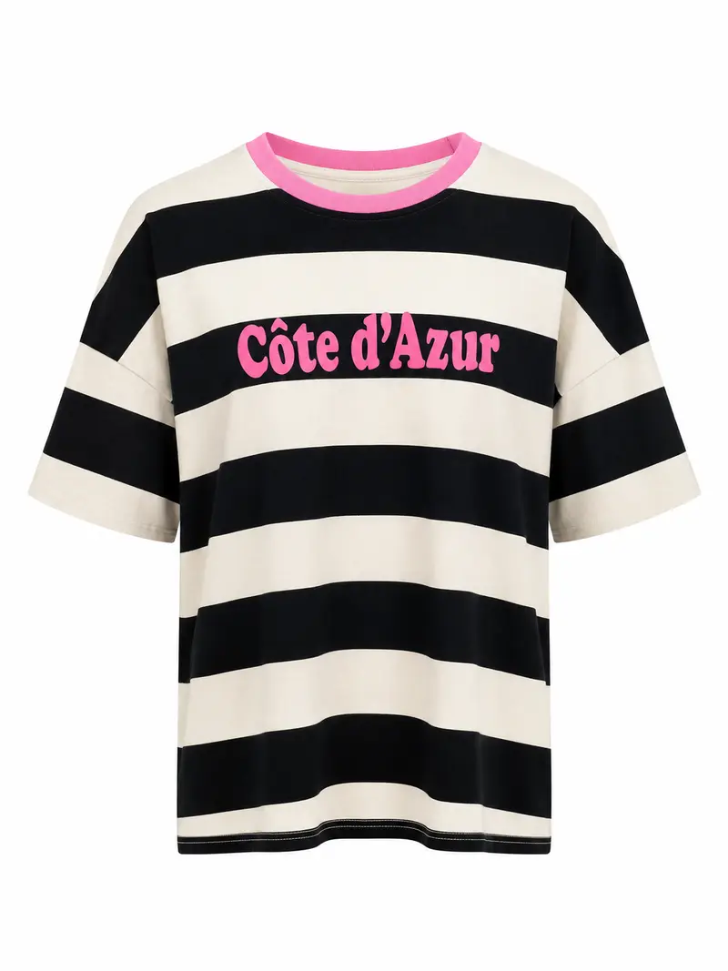 T-shirt Stripe Côte d'Azur
