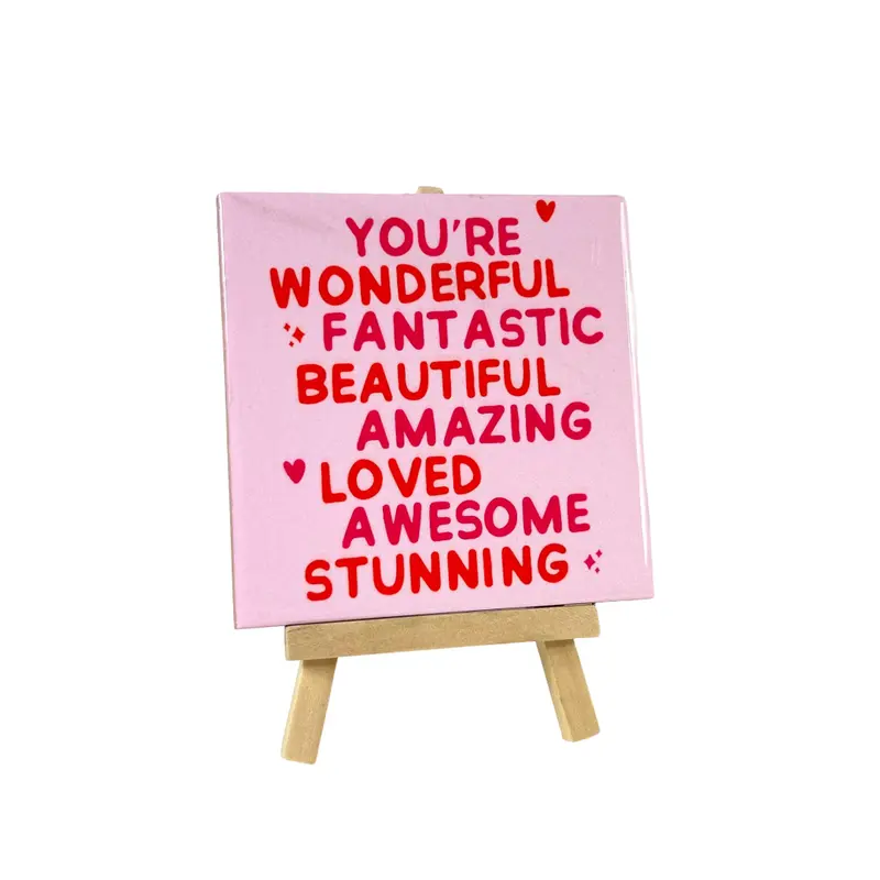 Tegeltje You're