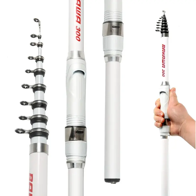 Telescopische Hengel – ultralichte reishengel van koolstofvezel