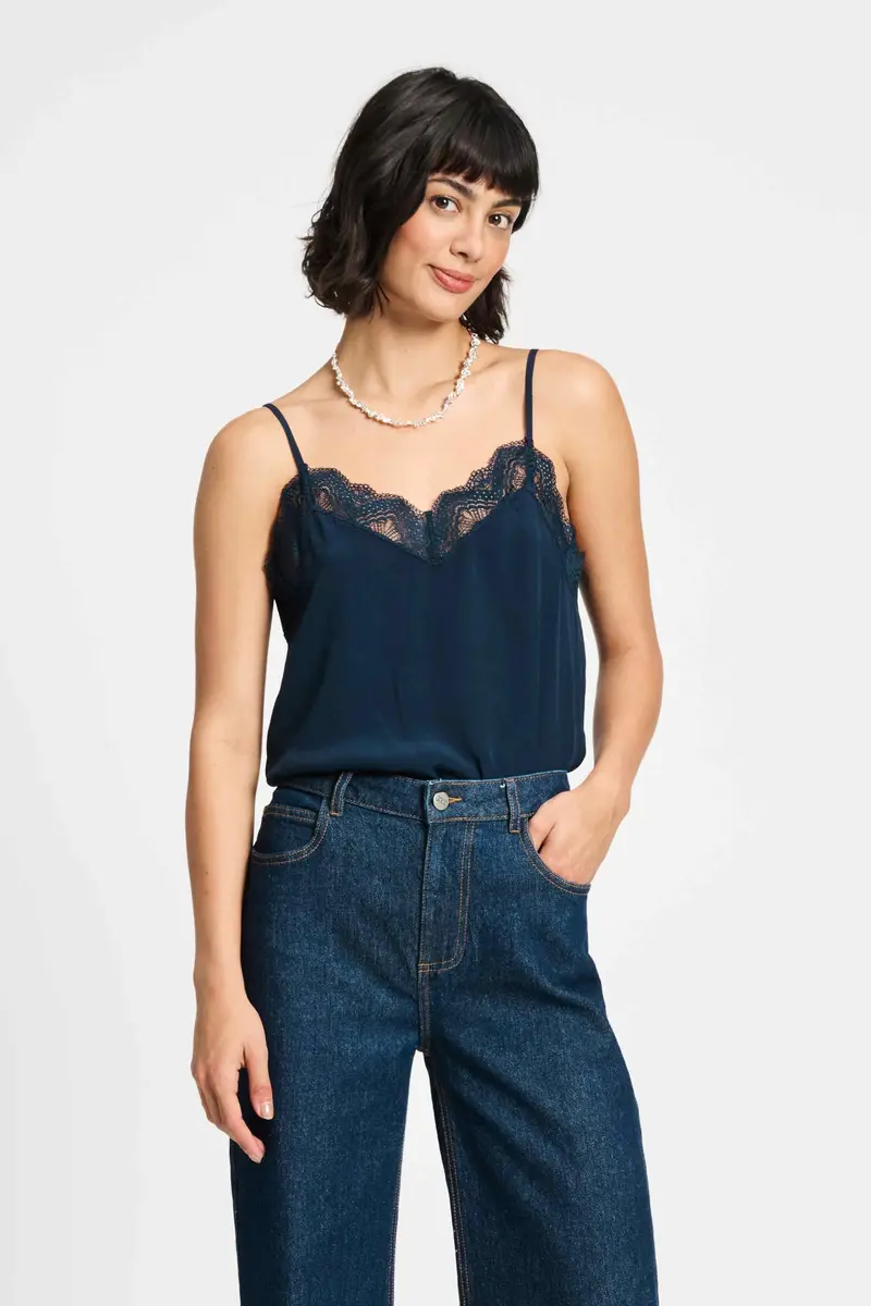 TOP - Cami Dark Navy
