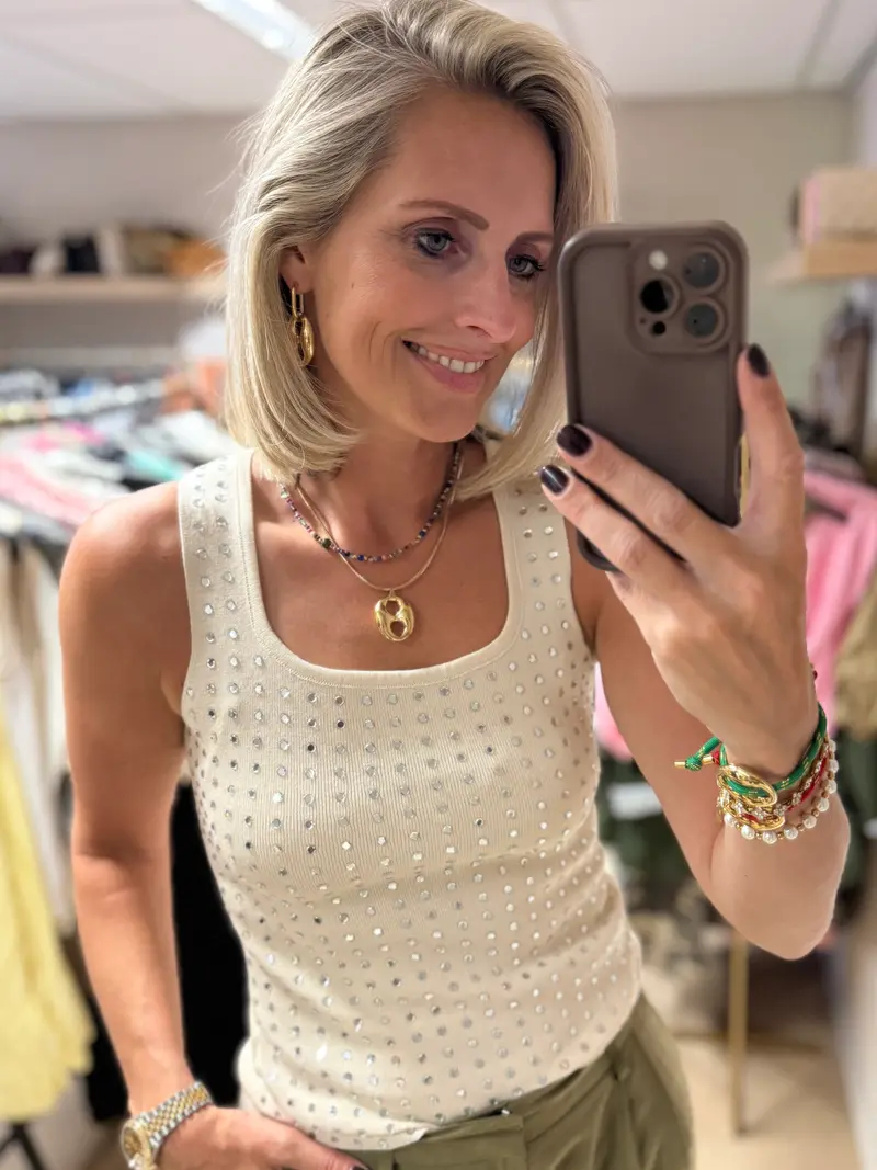 Top Jilli Spiegel Beige