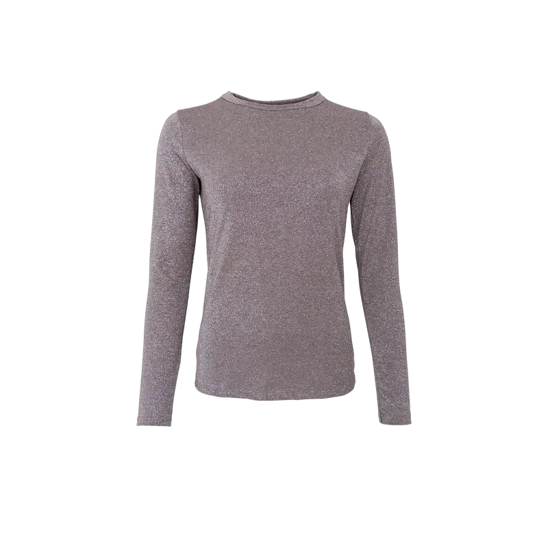Top Lurex Taupe