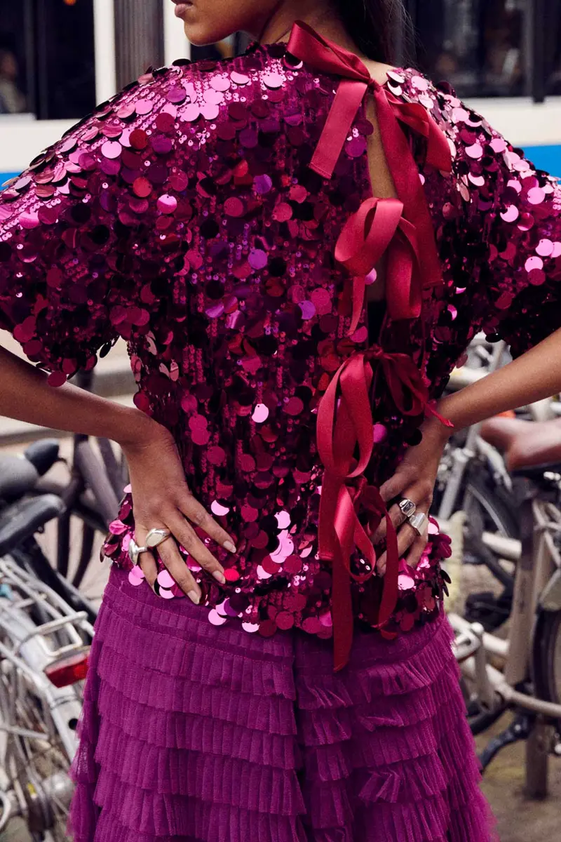 TOP - Nina Dark Plum