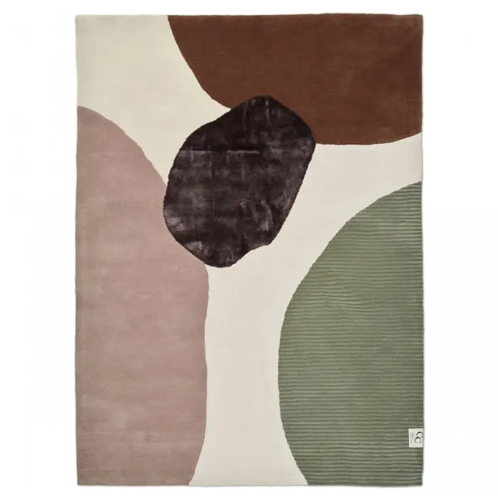 Topaas 200x300 Ivoor Groen