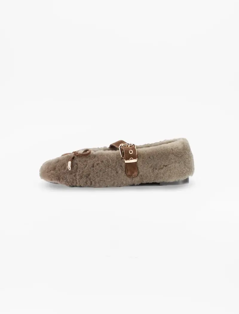 Toral ballerina Juno taupe