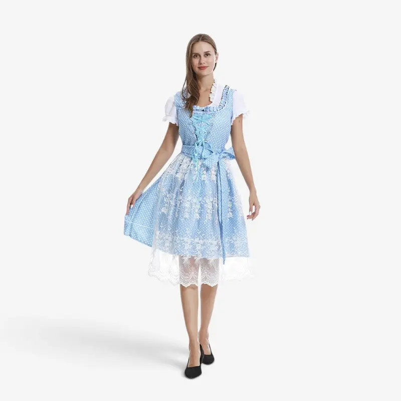 Trachtenkleid für Damen mit Spitze