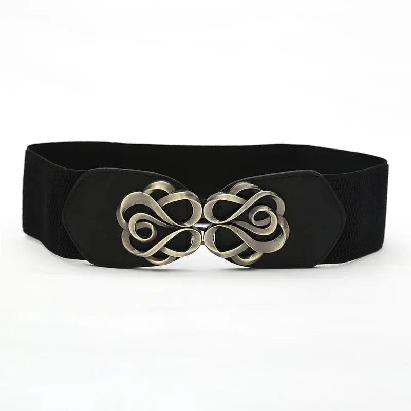 Traditionele Vintage Damesriem met Knopen in Retro Stijl voor Oktoberfest