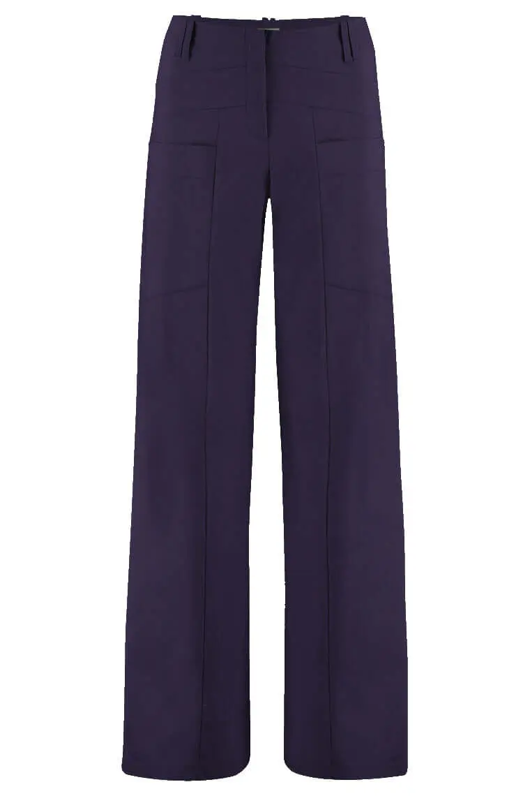 Triangle Broek Dark Purple