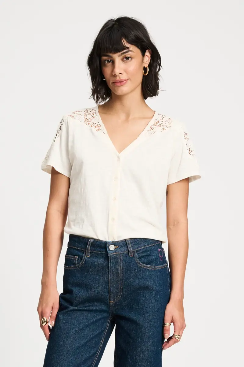TSHIRT - Ellen Ecru
