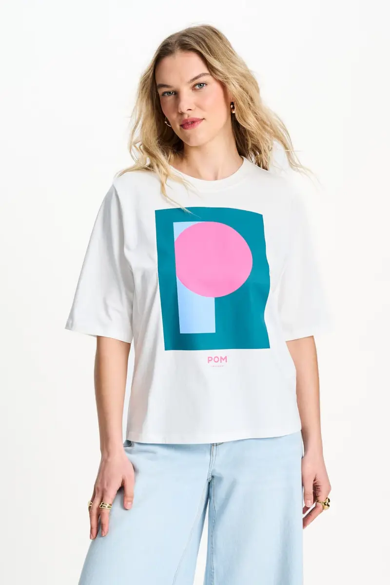 TSHIRT - POM White