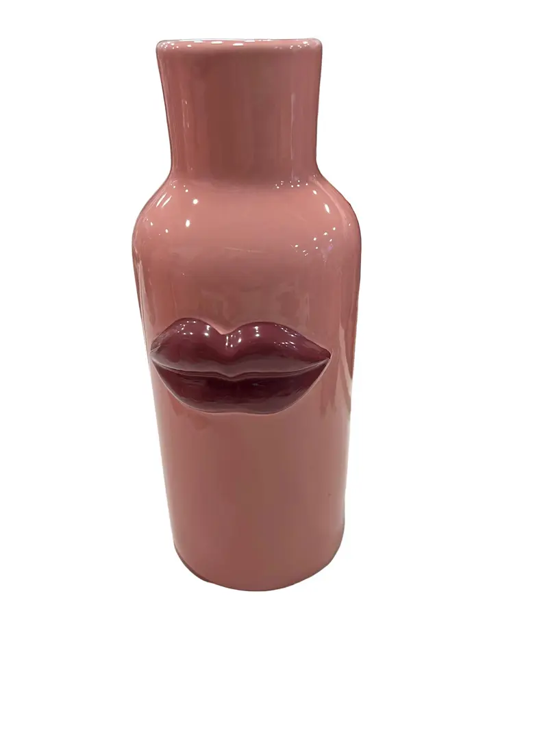 Vaas Lippen Paars 15 cm