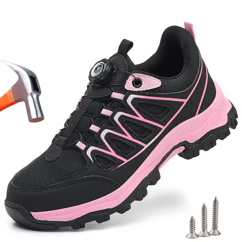 Veiligheidsschoenen Dames – Lichte Werksneakers met Stalen Neus en Antislipzool