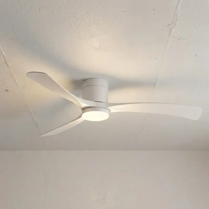 Ventilatorlamp voor het plafond – stil draaiende bladen en led in drie tinten