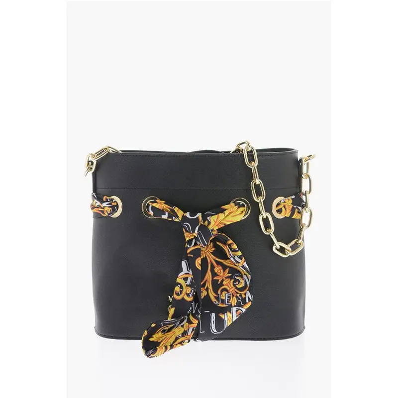 Versace Black Polyester Shoulder Bag