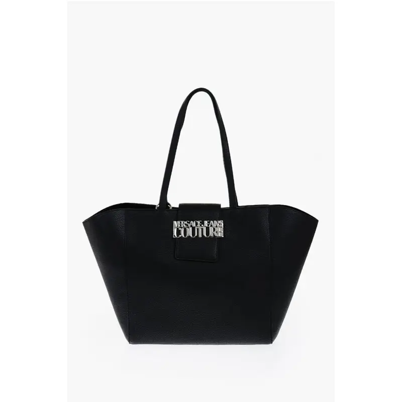 Versace Black Polyester Shoulder Bag