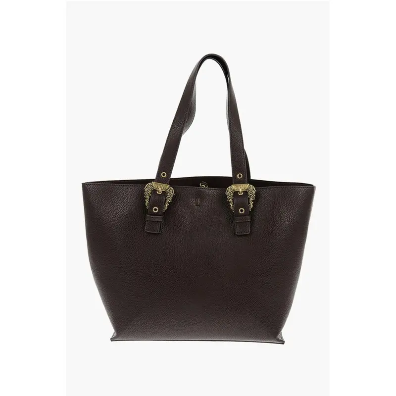 Versace Brown Polyester Shoulder Bag
