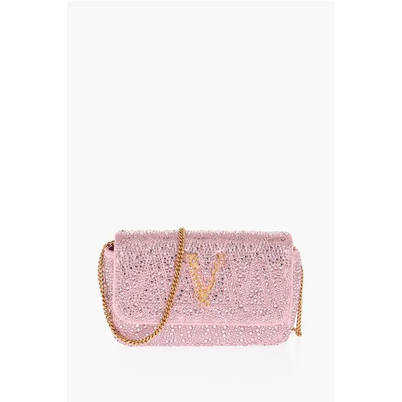 Versace Multicolor Silk Shoulder Bag