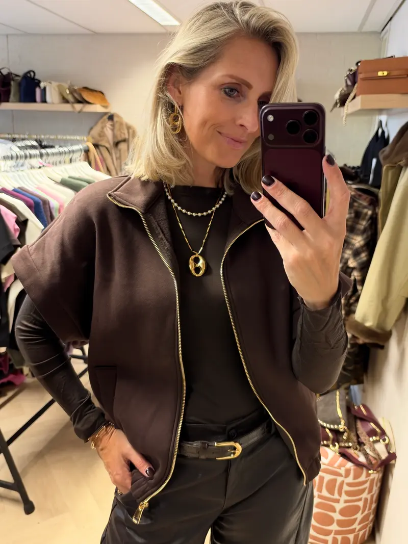 Vest Kirsten Jogging Bruin