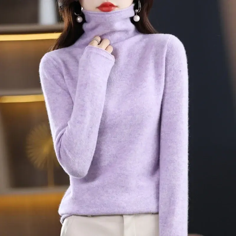 Victoria | Damen Warmer Wollpullover für den Winter