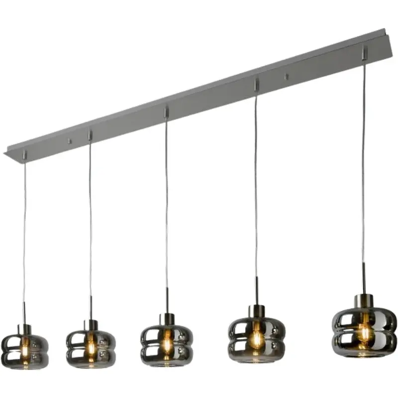 Villeroy & Boch Havanna zwart hanglamp 5 lamp