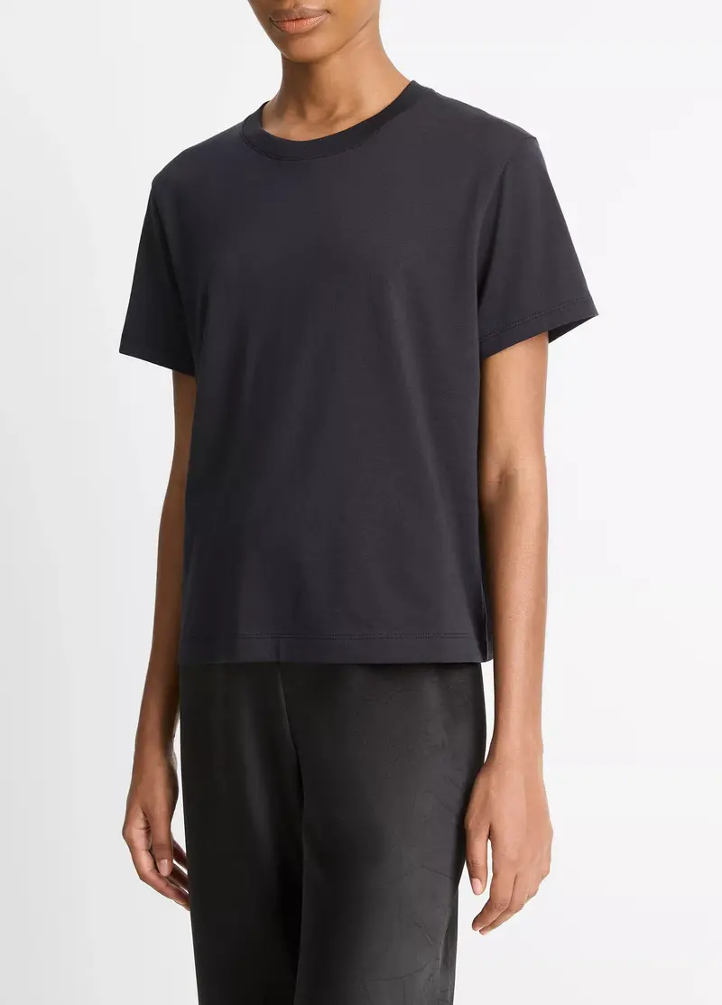 Vince Crew Tee Coastal Blue