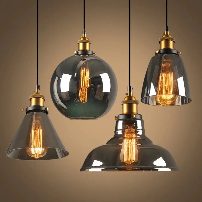 Vintage Hanglamp Van Antiekglas | Industrieel & Art Deco Design