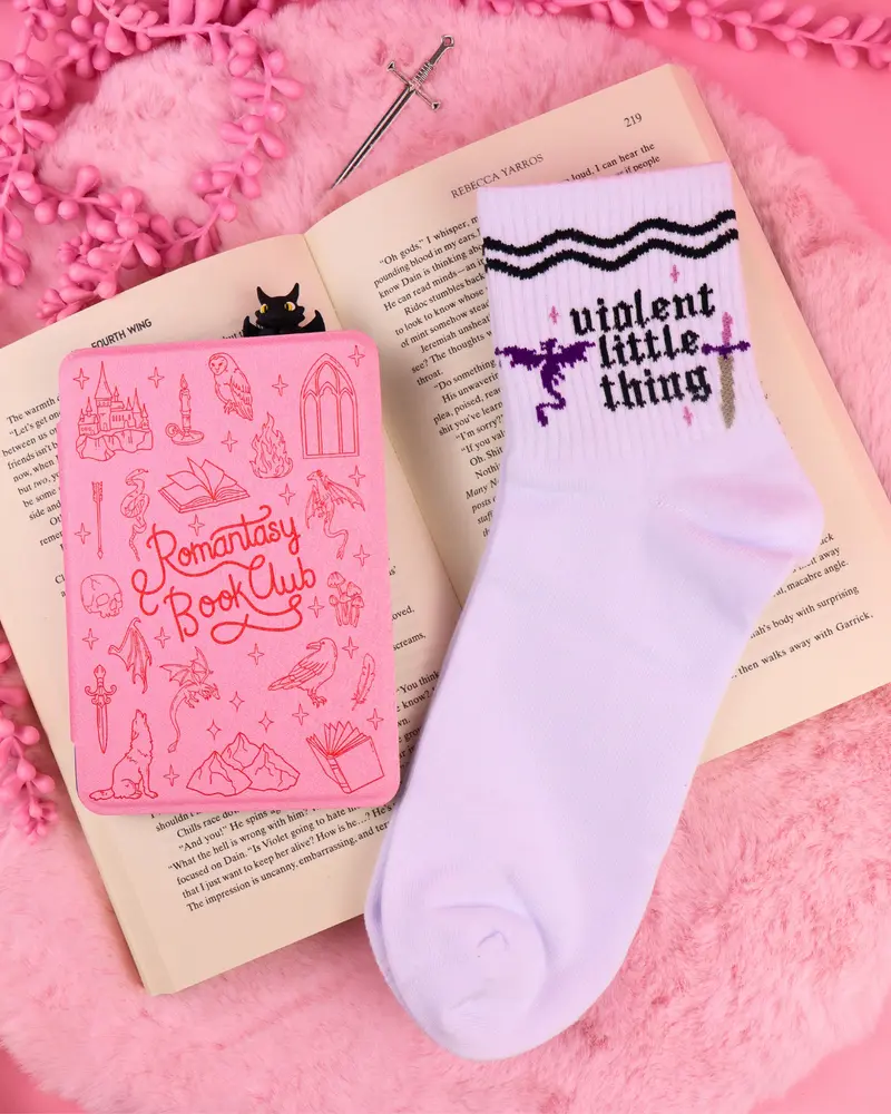 Violent Little Thing Bookish Socks