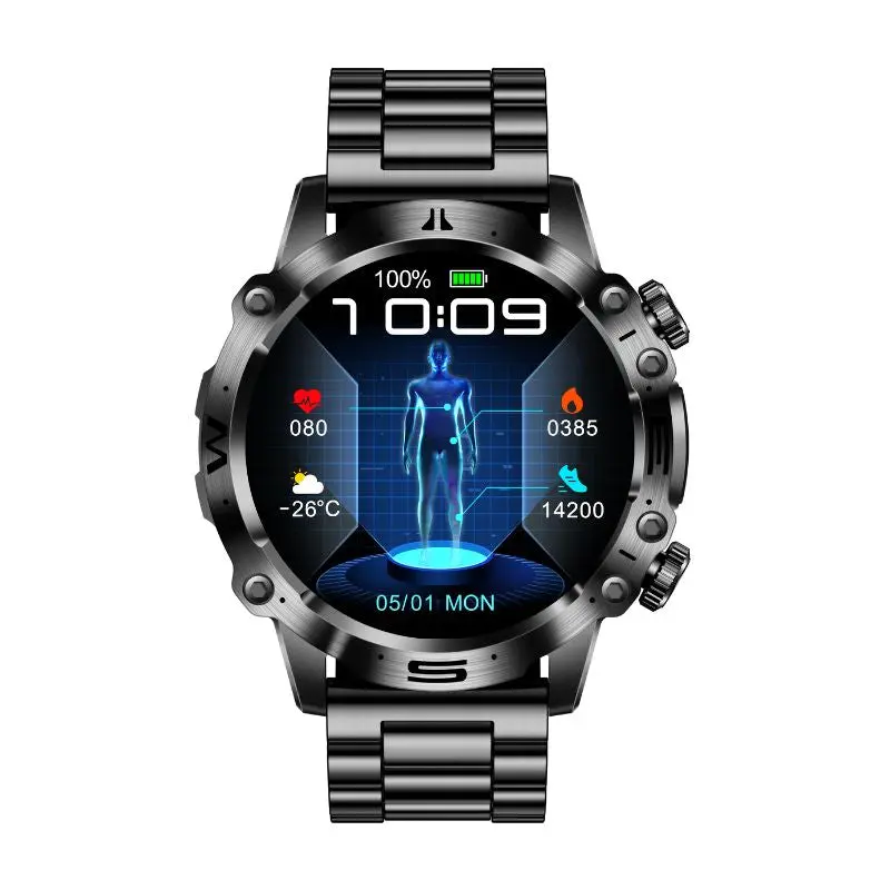VitalCore - Geavanceerde Gezondheids- & Sport Smartwatch Met EKG & Lichaamsanalyse