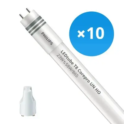 Vorteilspaket - 10x Philips LED-Röhre T8 CorePro (UN) High
