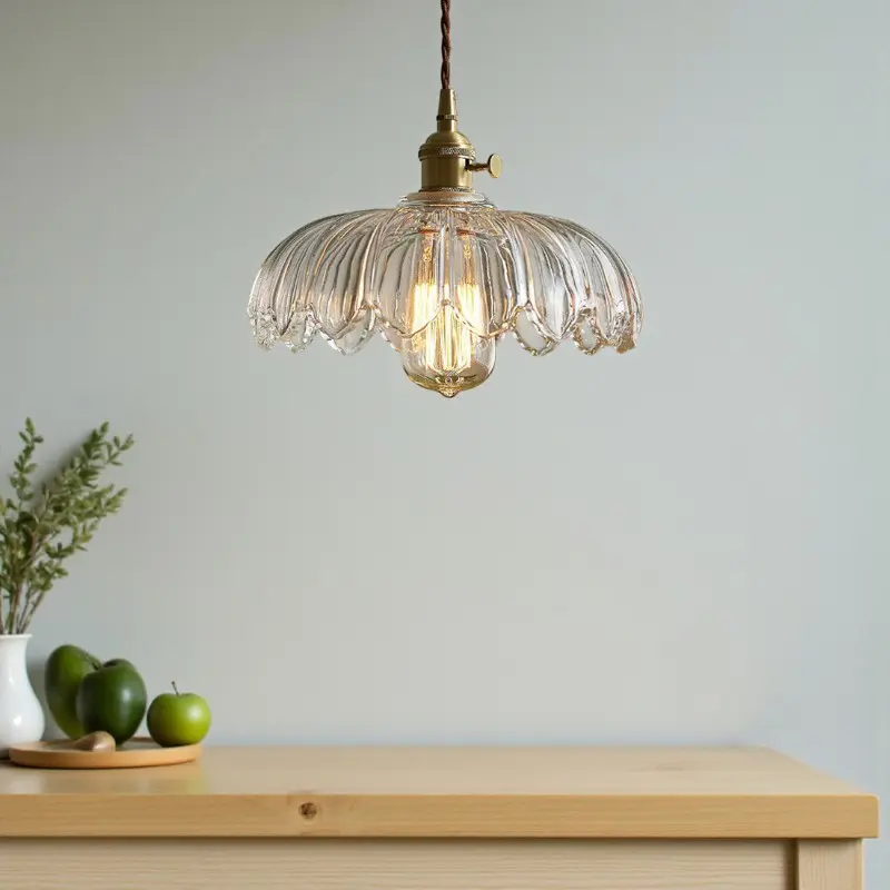 Vortex - Vintage Glas-Pendelleuchte
