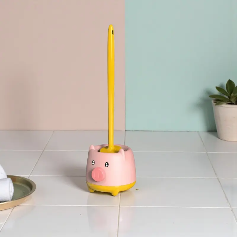 Wandbürste - Schweine-Design, geeignet für die praktische