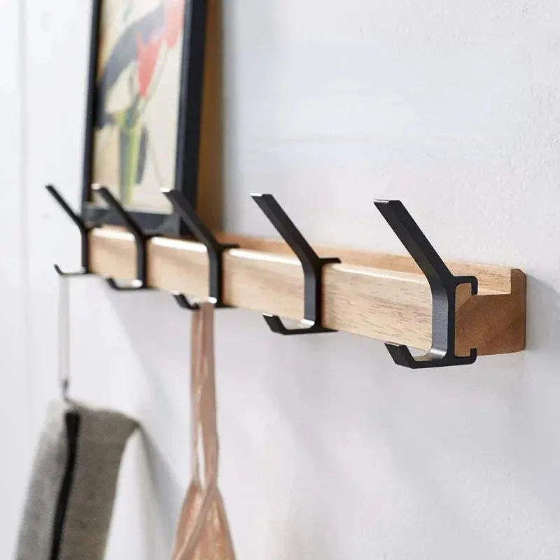 Wandgarderobe - beweglichen Doppelhaken