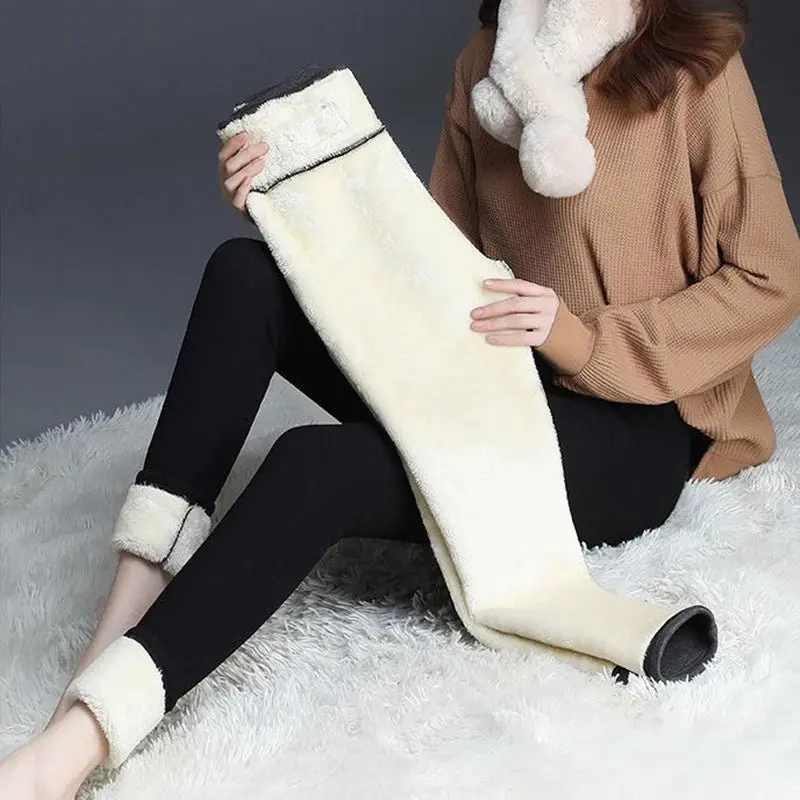 WärmeKram Leggings™ Aus Schaffell - Bequem und warm durch den Winter!