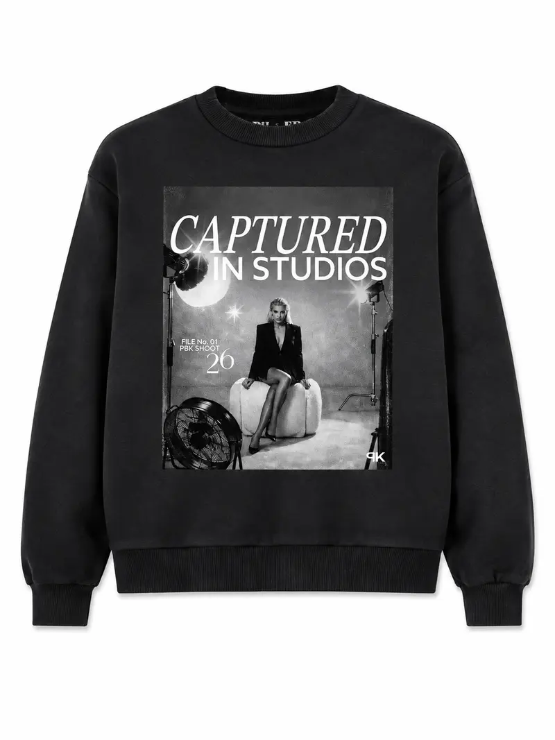 Washed Sweater Captured In Studios