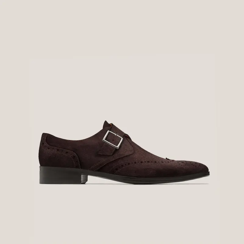 Washington - Dark Brown Suede