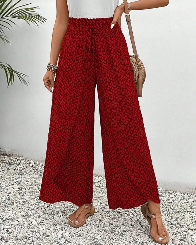 Wijde Pijpen Broek voor Dames
