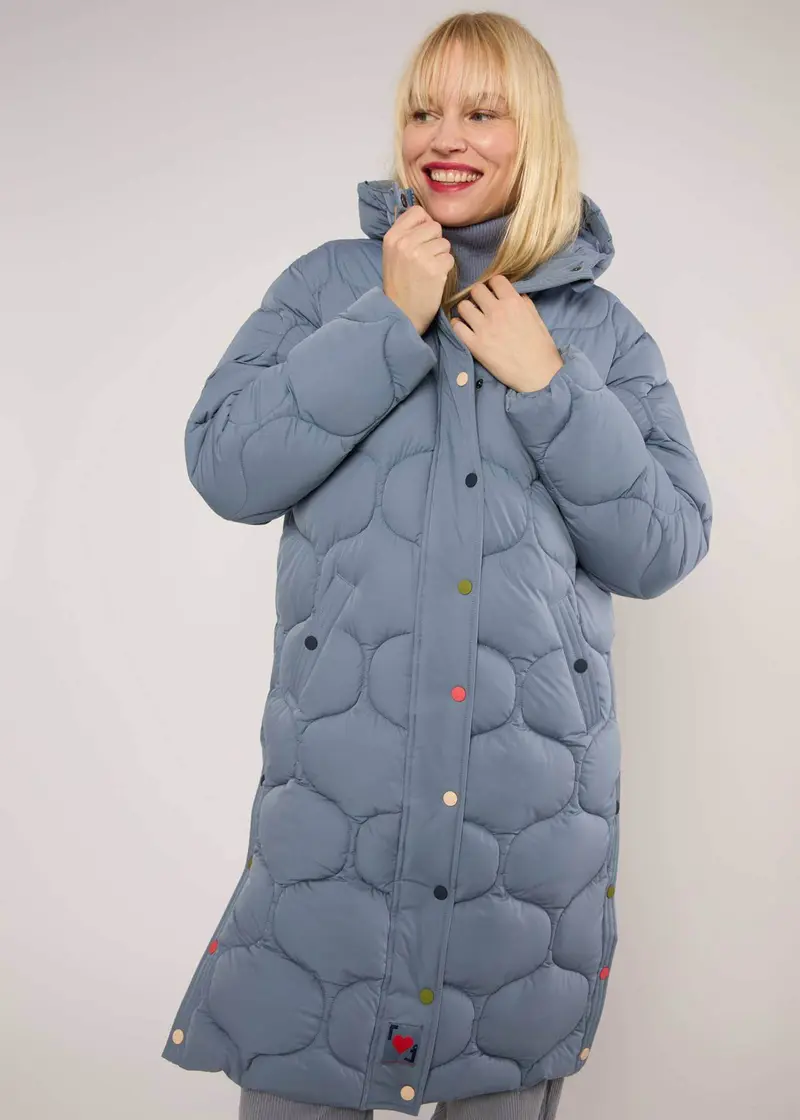 Winter Parka No Down Mister- slate haze statement