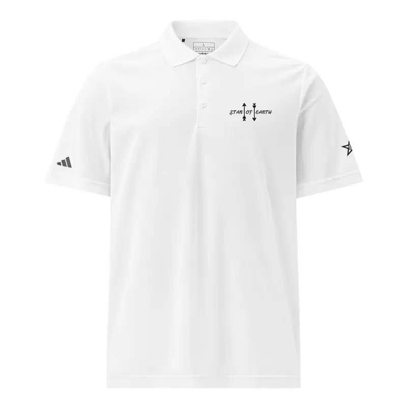 Women's Adidas Sport Polo Shirt | Star Of Earth