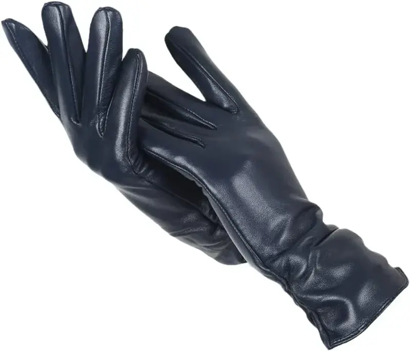 Women's Sheepskin Winter Gloves – Wool-Lined for Elegant Style and Comfort