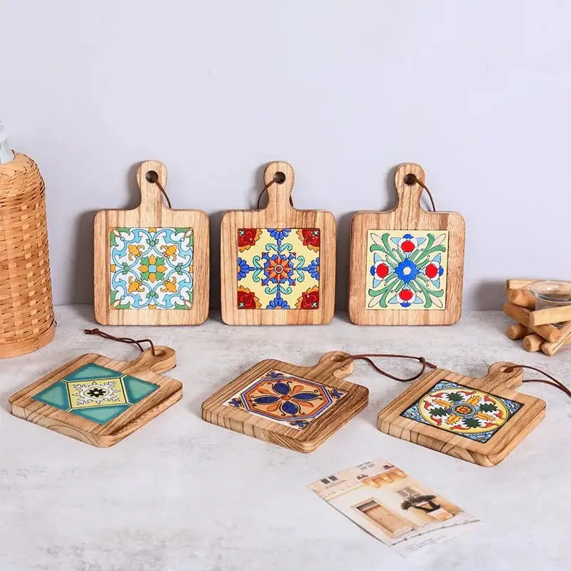 Wooden Trivet – Vintage Style for Pots and Pans in the Kitchen or Dining Room
