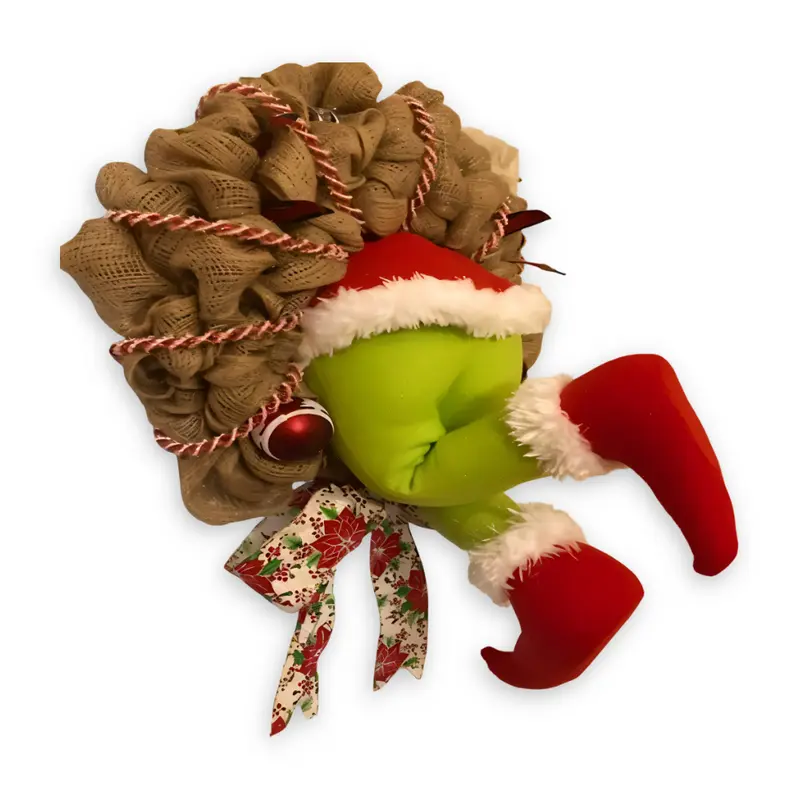 XmasElf - Wreath - Weihnachtskranz Elfbeine Girlande aus