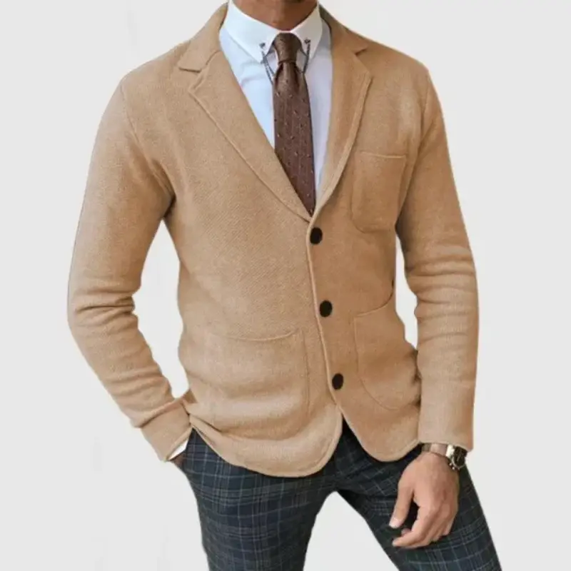 Yannick | Herren Casual Reverskragen Blazer – Herren Blazer Knopfleiste Sommer 2026