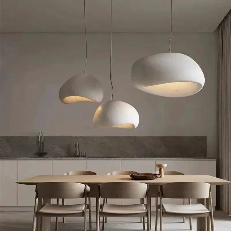 Zenita - Wabi-Sabi LED-Pendelleuchte aus Polystyrol