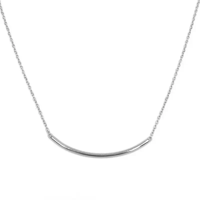 Zilveren Ketting Dames Met Boogje - Bow Kettinkje