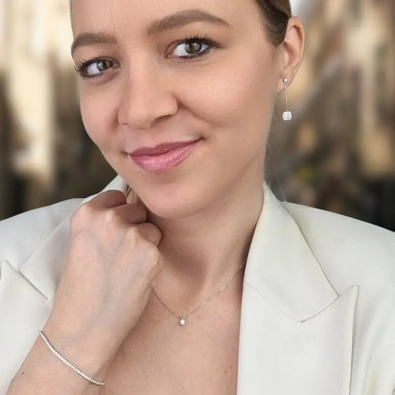 Zilveren Sieraden Set Zirkonia - Amaia oorbellen, Tennisarmband, Ketting Steen
